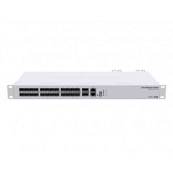Комутатор Mikrotik CRS326-24S+2Q+RM, 24xSFP+, 2xQSFP+, USB, 1хRJ45 (CRS326-24S+2Q+RM) Київ
