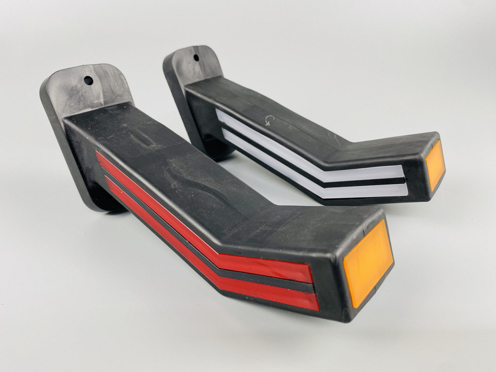 Ліхтар LED габаритний (прогумований) 12/24 V 200 мм х 145 мм, ціна за 1 шт. Мукачево - фото 1