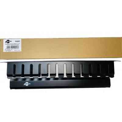 Кабельний організатор Atcom 19&quot; 1U гребенчатый, цельнометалический (P0001) Вінниця