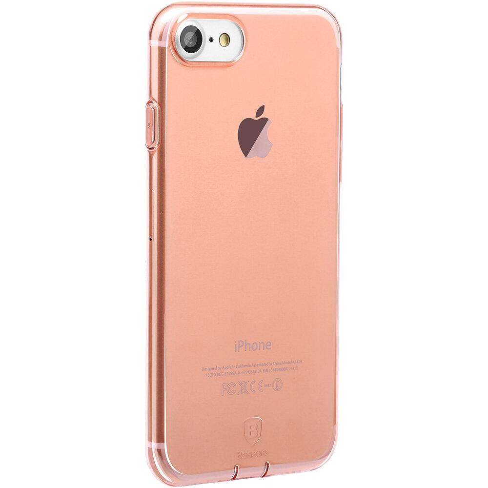 Чохол Baseus для iPhone SE 2020/8/7 Simple Pluggy Rose Gold (ARAPIPH7-A0R) Київ - фото 2