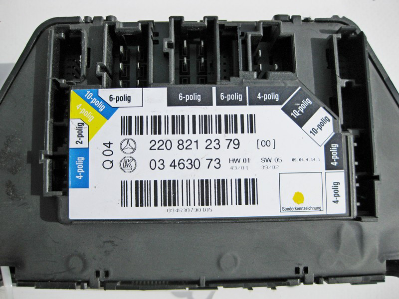 Mercedes-Benz  A2208212379 7C45 Блок кнопок керування заднім лівим сидінням S-Class W220 Одеса - фото 3