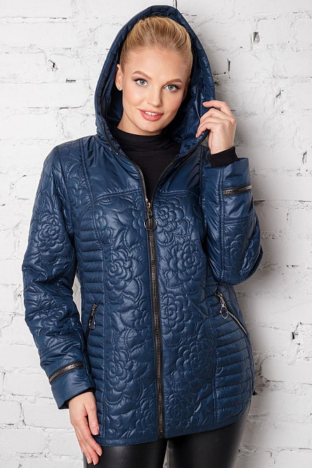 ЖЕНСКАЯ МОДНАЯ ДЕМИСЕЗОННАЯ КУРТКА МИШЕЛЬ ВЕСНА / ОСЕНЬ . 50-60 Киев - изображение 8