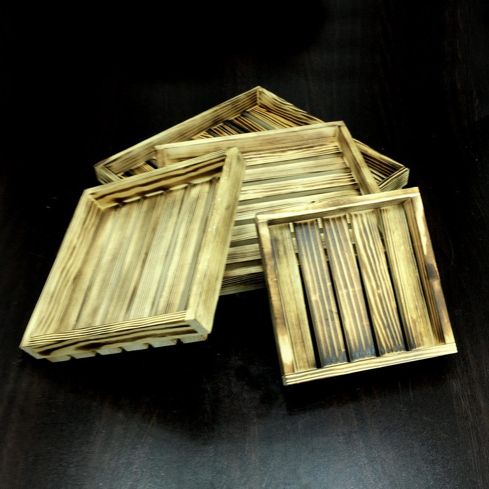 Лоток реечный отожжённый 40*45см Николаев - изображение 1