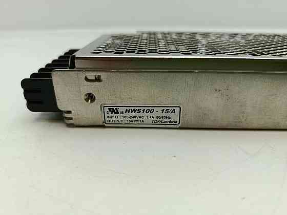 Промисловий блок живлення TDK-Lambda 15V 7A 105W HWS100-15/A ( товар вживаний) Луцк