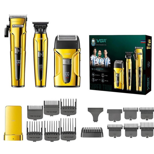 Тример для скронь VGR V-694, Машинка для стрижки волосся і потилиці Машинка стрижки окантовки PA-57 Івано-Франківськ - фото 8