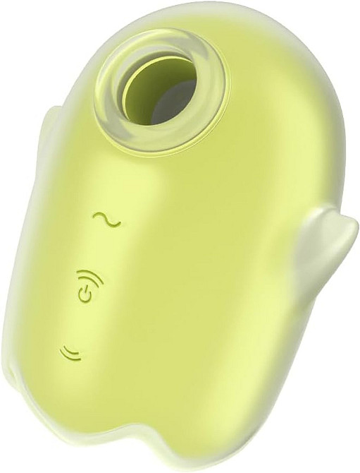 Вакуумний вібратор Satisfyer Glowing Ghost Yellow Sex Aura Київ - фото 9