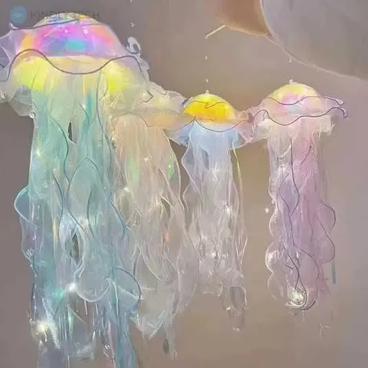 Светящийся декор Медуза на батарейках Jellyfish lamp AND HA-113 Коломия - фото 2