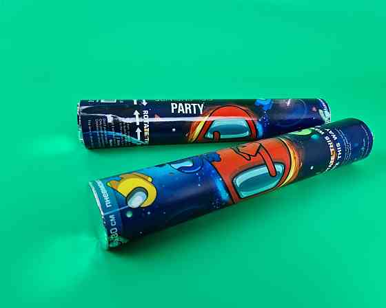 Хлопушка пневматическая Амонг Ас, 30 см 4830-26 (1 пачка) Харьков