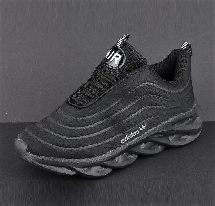 Кросівки Adidas Air Boost Чорні Чоловічі Адідас (розміри: 41,44) Відео Огляд Дніпро - фото 5