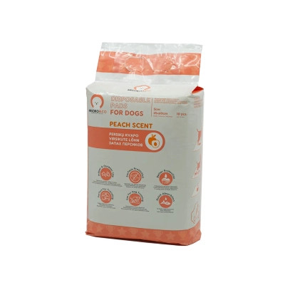 Пелюшки для собак MISOKO&amp;CO з ароматом персика 45х60 см 10 шт (SHAMSK63059) Вінниця - фото 2