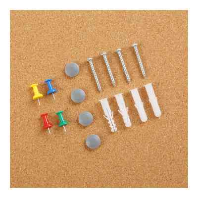 Офісна дошка Buromax коркова 75x100 см, алюмінієва рамка (BM.0050) Вінниця