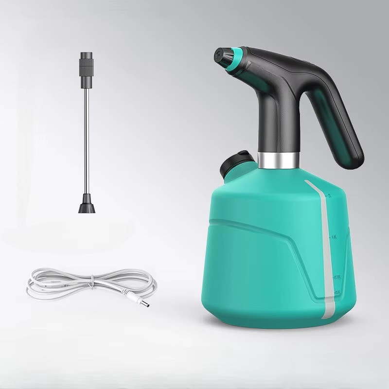 Ручний обприскувач для саду та городу акумуляторний портативний садовий, пластиковий, білий на 2 літри з подовжувачем Кам'янець-Подільський - фото 5