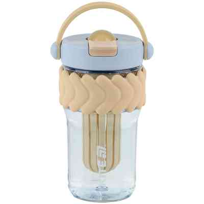 Бутылка для воды Kite 700 мл бежево-блакитний (K25-1230-1) Винница