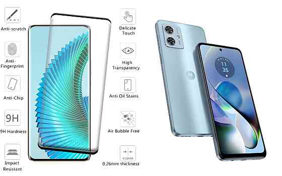 Захисне скло HyperGlass Pro для Motorola Moto G54 5G, Moto G54 5G Power – максимальна чутливість та захист Київ