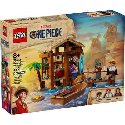 Конструктор LEGO One Piece Хатина у Селищі Вітряків (75636-) Вінниця