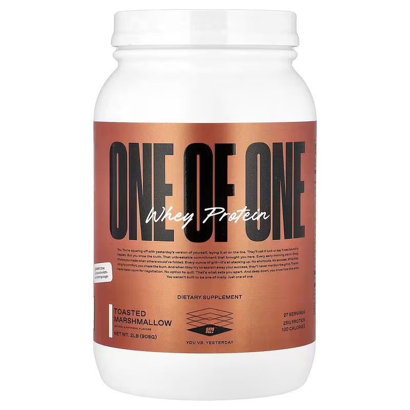Протеїн One Of One by Floyd Mayweather Whey Protein 908 г, Toasted Marshmallow Луцьк - фото 1
