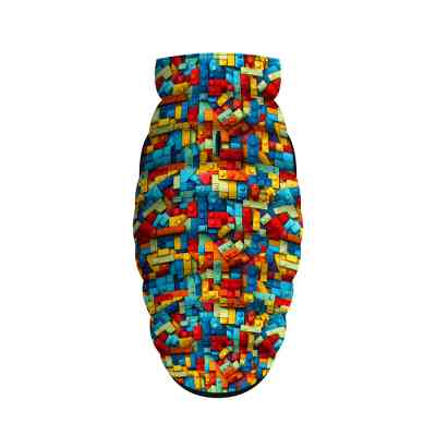 Курточка для животных WAUDOG Clothes Блоки XS 30 (403-4056) Винница