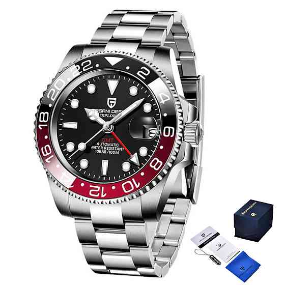 Pagani Design PD-1662 Silver-Black-Red Киев