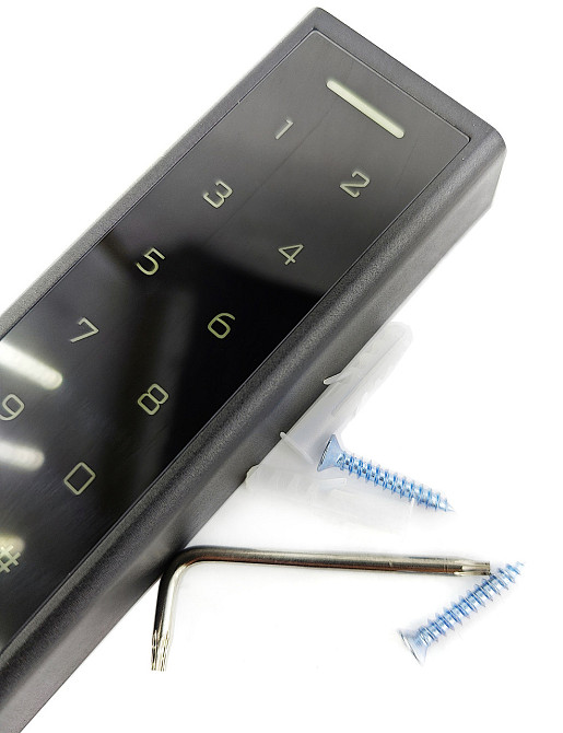 PES KeyPad slim біометричний контролер доступу чорний Київ - фото 7