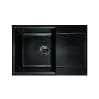Мойка кухонная Adamant Horizon Medium чорний + змішувач (4824296104403) Винница - изображение 3