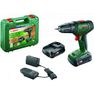 Шуруповерт Bosch UniversalDrill 18V, 2x1.5Ач, 40Нм, 440/1450 об/хв, ЗП, 1.2кг, кейс (0.603.9D4.002) Вінниця