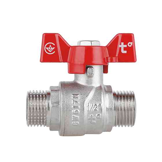 Кран кульовий Thermo Alliance Forte 1/2" НР для води (метелик) SF606W15 Київ