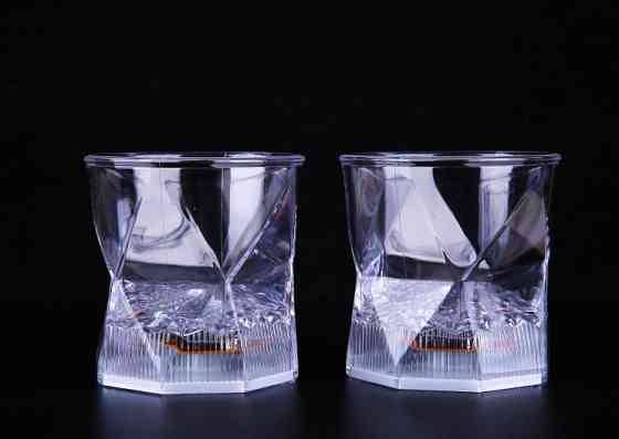 Светящийся Led стакан низкий, для виски бокал Luminous Cup стакан с подсветкой Киев