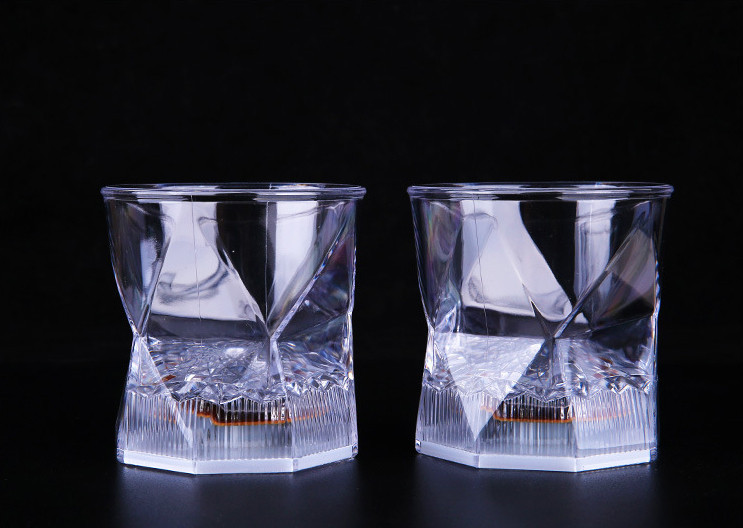 Светящийся Led стакан низкий,  для виски бокал Luminous Cup стакан с подсветкой Кременчуг - изображение 2
