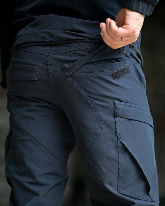 Еластичний тактичний костюм agony синій дснс НП4889 Одеса - фото 7