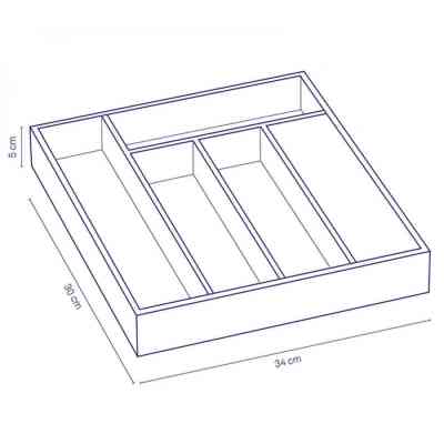 Органайзер для столових приборів Kela Kalma (12011) Вінниця