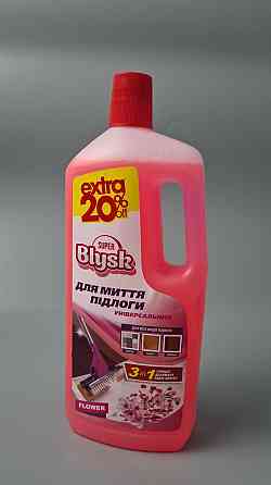 Засіб для миття підлог Super Blysk Квітковий 1500 мл (1 шт.) Харків