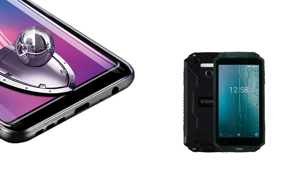 Защитное стекло DefenzoGlass для Sigma mobile X-treme PQ39, PQ39 MAX, PQ39 Ultra – двойная прочность Киев - изображение 1