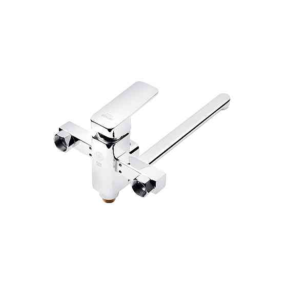 Змішувач для ванни Kroner KRM Ems - C070 з душовим гарнітуром, хром Київ