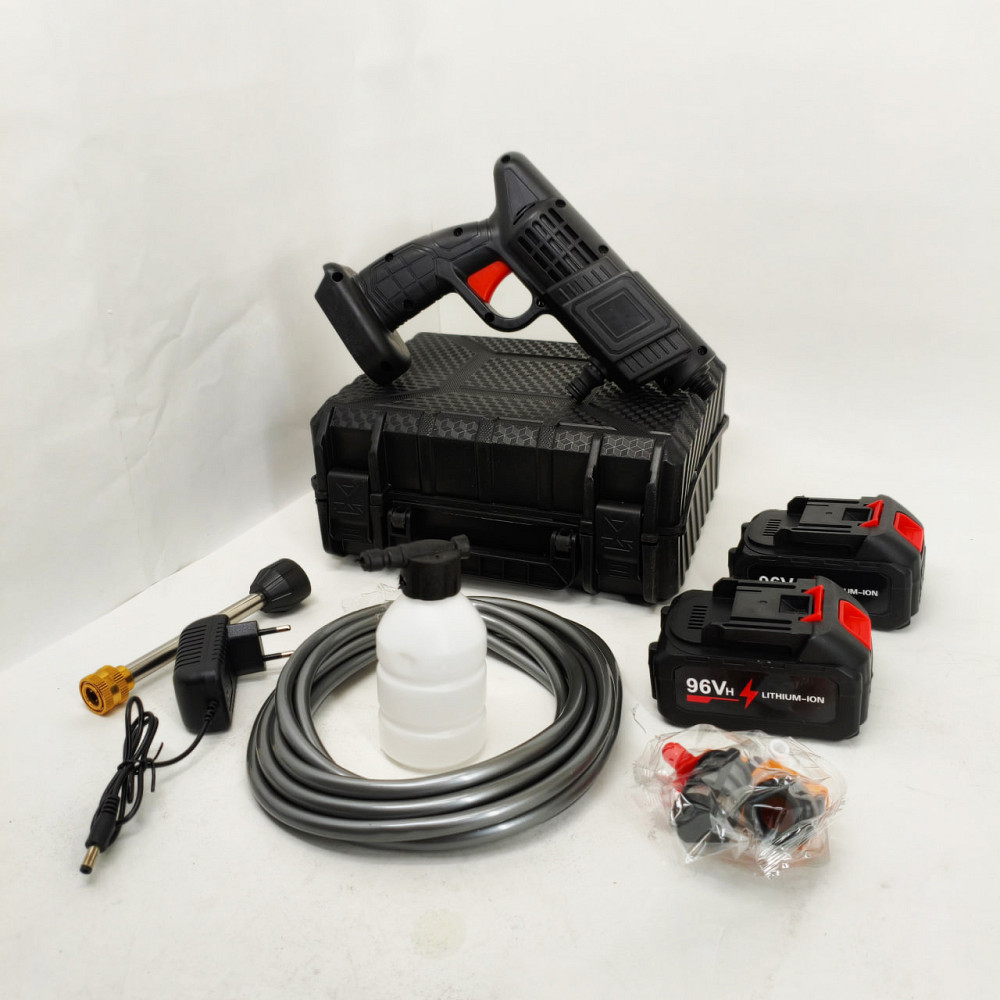 Високонапірна мийка для авто на батареях, Мийка високого тиску для двору, Портативні міні-мийка OK-83 Львів - фото 16