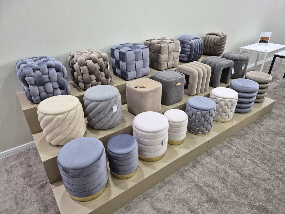 Пуф PELARO світло-сірий TAP.256 Київ - фото 4