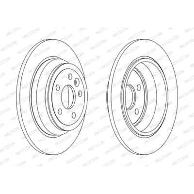 Гальмівний диск FERODO DDF2607C Вінниця