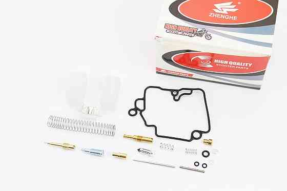 Ремонтний к-кт карбюратора 50-80cc, 16 деталей + поплавець, від 5шт -10% Київ