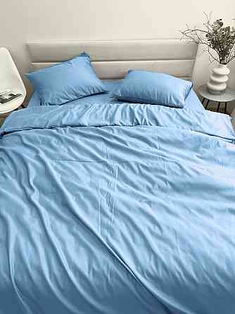 Комплект наволочок Ecotton 50х70 см 2 шт блакитного кольору Blue Коломия