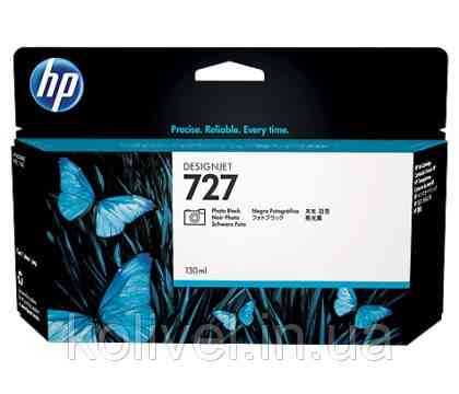 HP 727 DesignJet T1500/T920 Photo Black, 130 ml (B3P23A) Киев