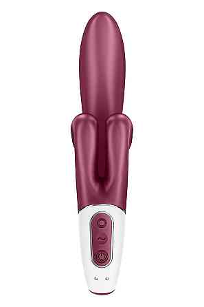 Вибратор кролик с тремя мощными двигателями Satisfyer Touch me для стимуляции клитора и половых губ Sex Aura Киев