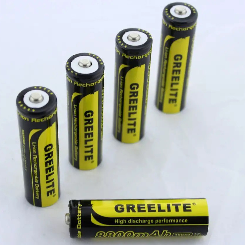 Аккумулятор (1шт) 18650 Greelite 4.2V 9.6Wh Li-ion батарейка для фонарика PK-52 Ивано-Франковск - изображение 9