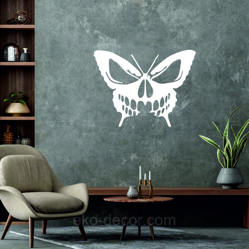 Декоративне настінне 3D Панно «Череп», Декор на стіну з об'ємом Київ - фото 6