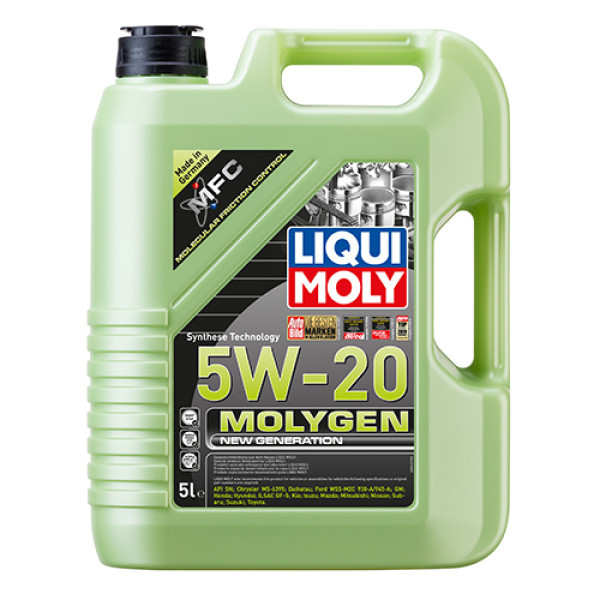 Моторне масло Liqui Moly Molygen New Generation 5W-20 5л Львів - фото 1