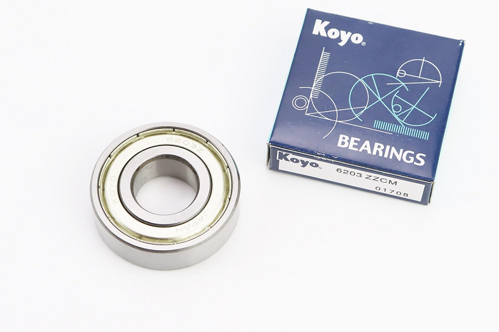 Підшипник 6203 ZZ (17x40x12) MS-290,310,390-лів. чи прав. 640,650,660,780,880-лів.; водяного насосу KM385BT; колінвалу TACT,PAL; панелі демпферної JH; Київ - фото 1