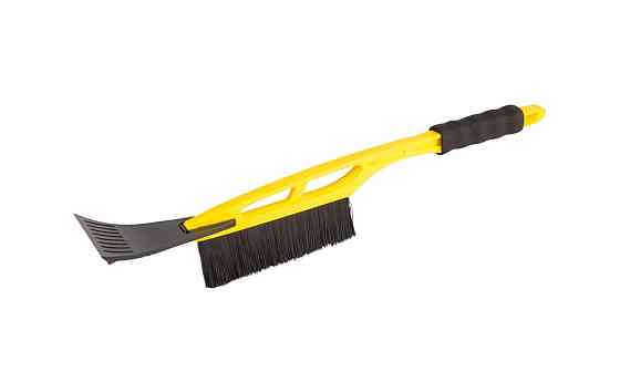 MASTERTOOL Щітка для снігу автомобільна MASTERTOOL YELLOW 520 мм зі скребком 100 мм 84-0003 Киев