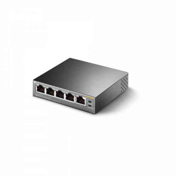 Комутатор TP-Link TL-SF1005P, 5x10/100 Fast Ethernet, FE/4xPoE 56W (TL-SF1005P) Киев