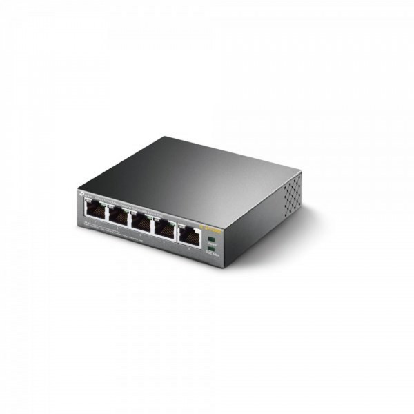 Комутатор TP-Link TL-SF1005P, 5x10/100 Fast Ethernet, FE/4xPoE 56W (TL-SF1005P) Киев - изображение 3