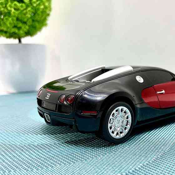 Машинка bugatti veyron на радіокеруванні Автосвіт масштаб 1:18 Чорна з червоним (AR-2319) Чернігів