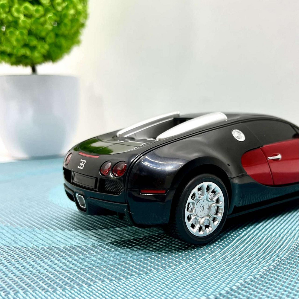 Машинка bugatti veyron на радіокеруванні Автосвіт масштаб 1:18 Чорна з червоним (AR-2319) Чернігів - фото 5