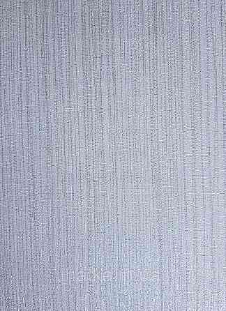 Шпалери вінілові на флізеліні AS creation The Bos 0.53х10 однотонні структурні світло-сірі смужки сріблом Київ